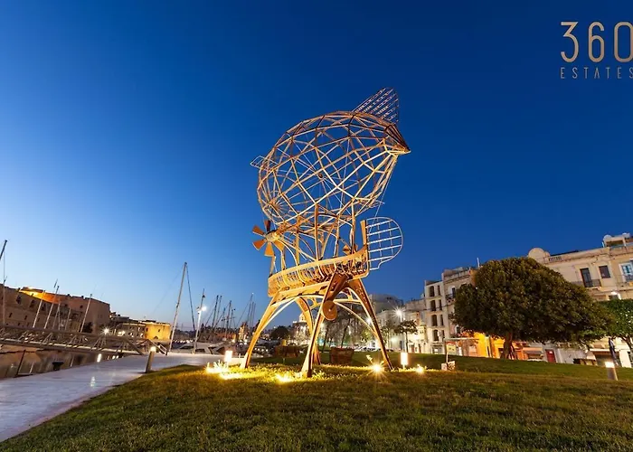 아파트 Authentic With Maltese Balcony In Bormla By 360 Estates *